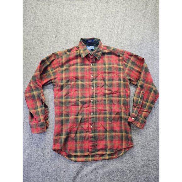 Pendleton Woolen Mills 100% Virgin Wool Lodge Shirt Men's Size M -Needs Repair- - Picture 1 of 10
